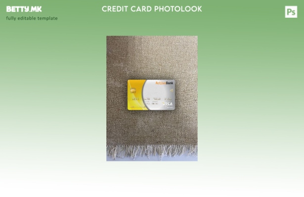 модерен стил Португалија Activobank виза електронска картичка photolook преден ш